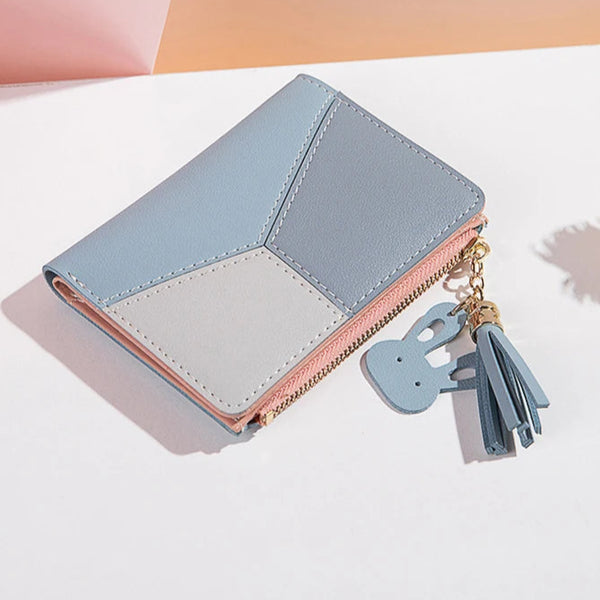 Portefeuille Femme Cuir | Compact & Élégant avec Porte-cartes