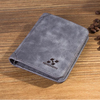 Portefeuille vintage homme cuir – Compact avec porte-cartes & photo
