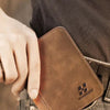 Portefeuille vintage homme cuir – Compact avec porte-cartes & photo