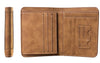 Portefeuille vintage homme cuir – Compact avec porte-cartes & photo