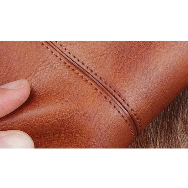Grand Portefeuille En Cuir Veritable