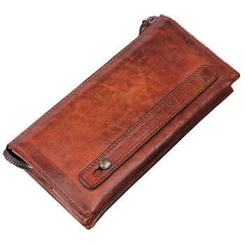 Grand Portefeuille de Luxe pour Homme en Cuir de vache