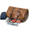sac de voyage en cuir veritable pas cher