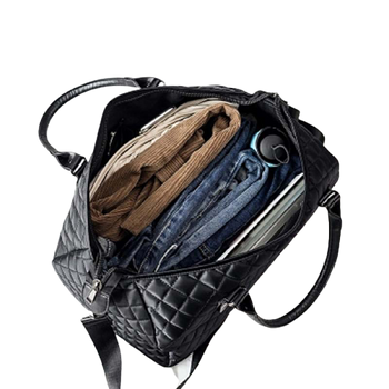 grand sac de voyage noir pas cher
