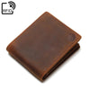 Portefeuille Anti-Onde Marron Horizontal