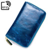 Portefeuille Passeport Bleu