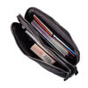 portefeuille double poches luxe