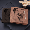 portefeuille personnalisé cuir canada