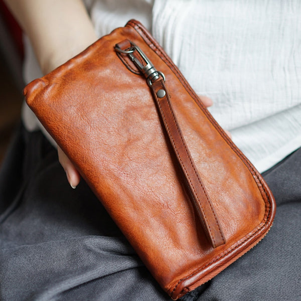 Portefeuille de Luxe Homme Marron
