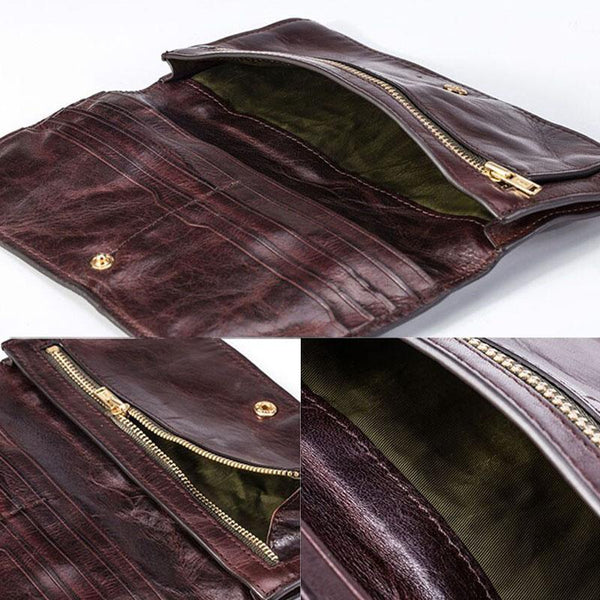 Portefeuille Luxe Homme Cuir Intérieur