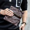 Portefeuille Luxe Homme Cuir Marron