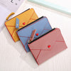 portefeuille femme zippee pas cher en cuir PU