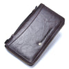 Grand Portefeuille de Voyage modele homme couleur cafe