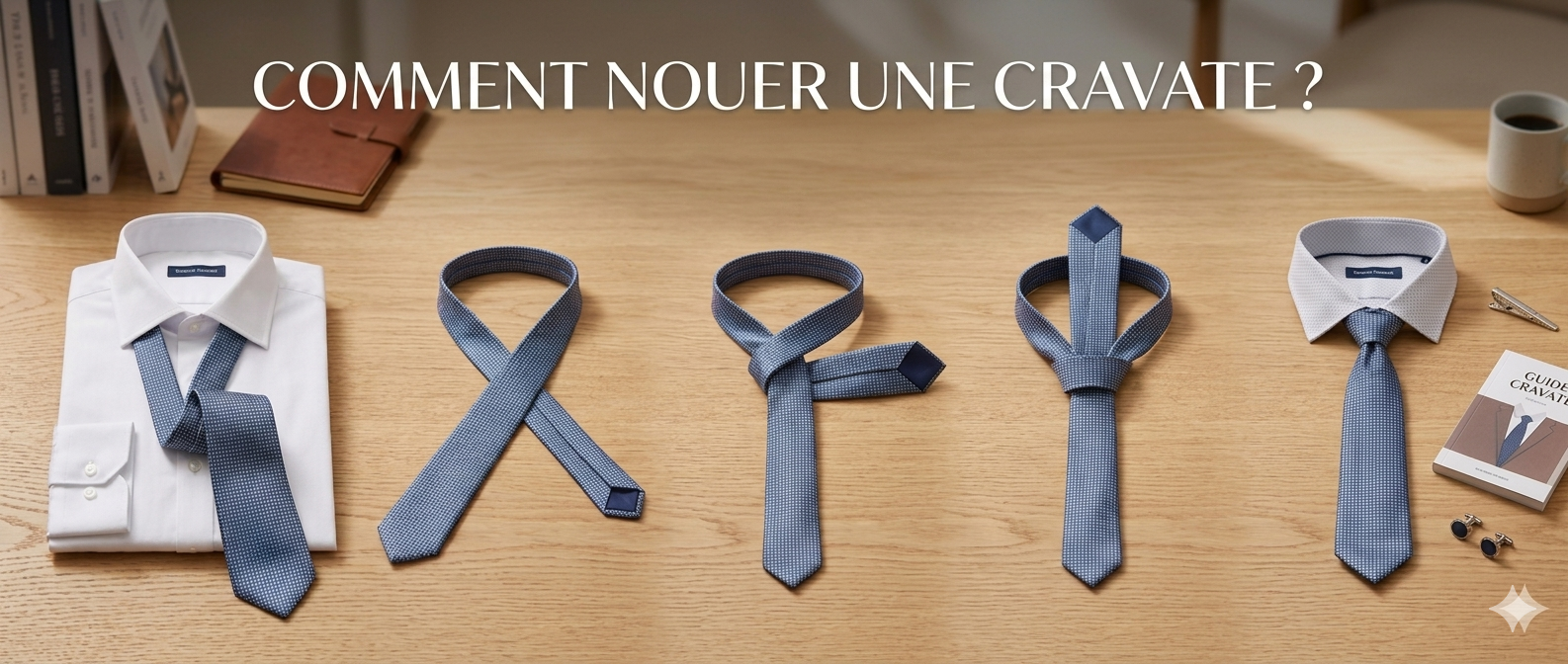 Comment nouer facilement une cravate ?