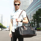 sac de voyage noir vegan