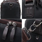 sac de voyage homme luxe vegan pu cuir
