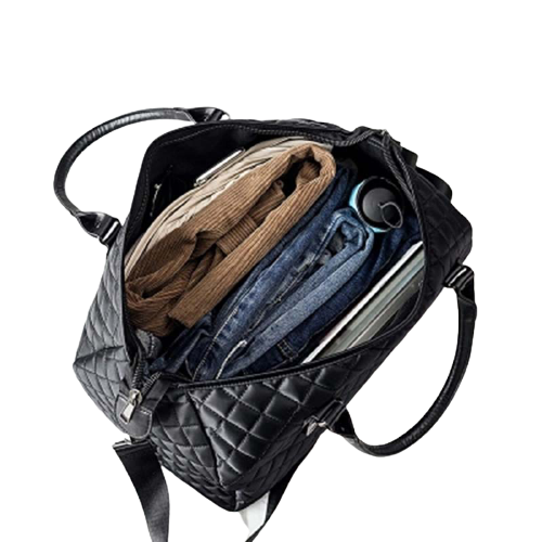 grand sac de voyage noir pas cher