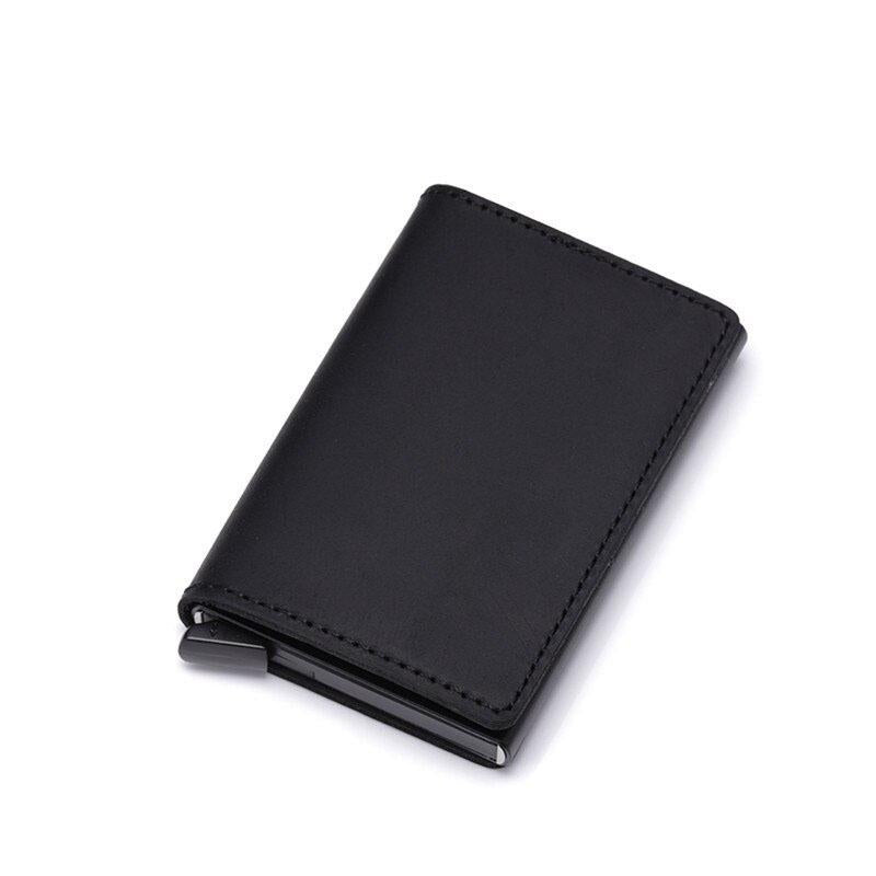 Porte-Cartes Magnétique Noir