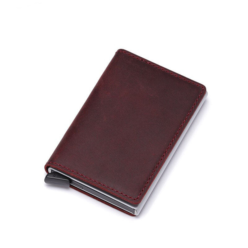 Porte-Cartes Magnétique Rouge