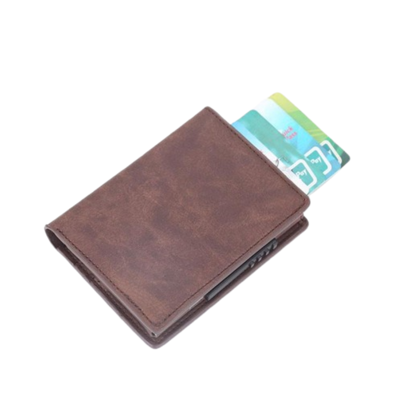 Porte Carte Credit Design Café