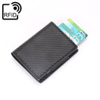 Porte Carte Credit Design Carbone
