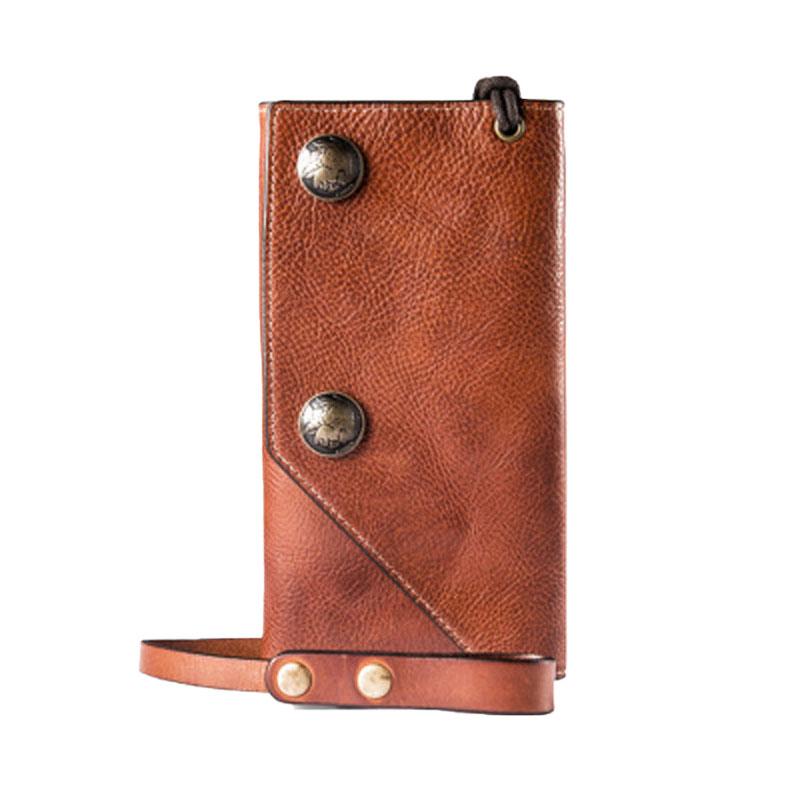 Portefeuille Noah Vintage en Cuir Véritable