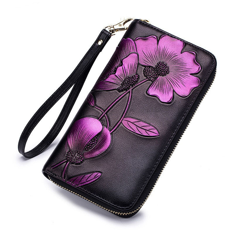 Portefeuille Femme Fantaisie Violet