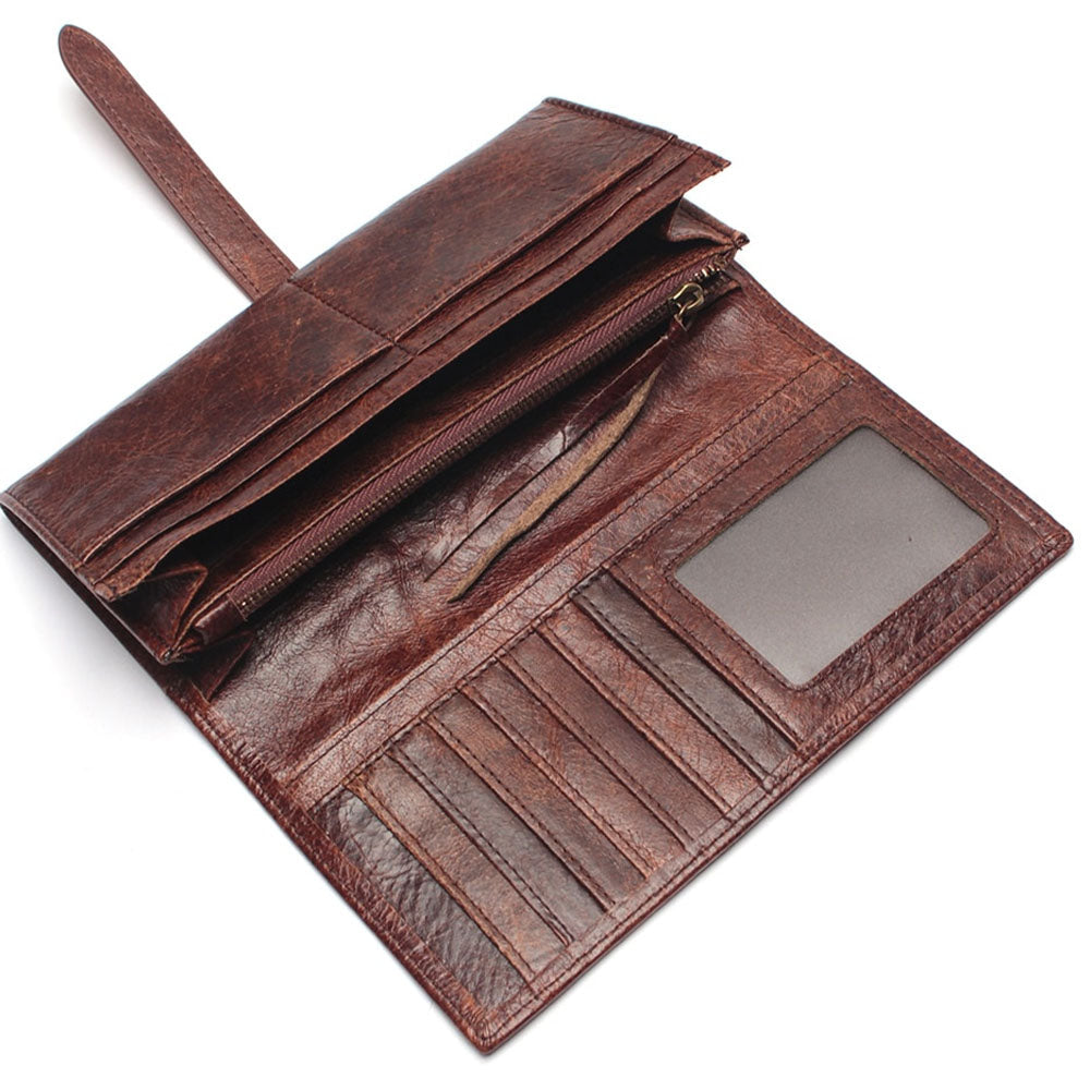 Portefeuille Long Homme Cuir