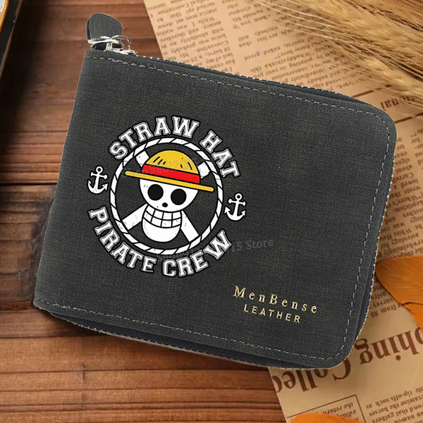 Portefeuille One Piece | Crâne Équipage de Luffy