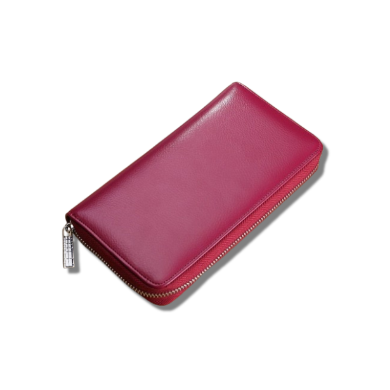 Portefeuille Protection Carte Bancaires violet