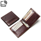 Portefeuille RFID Homme Ouvert