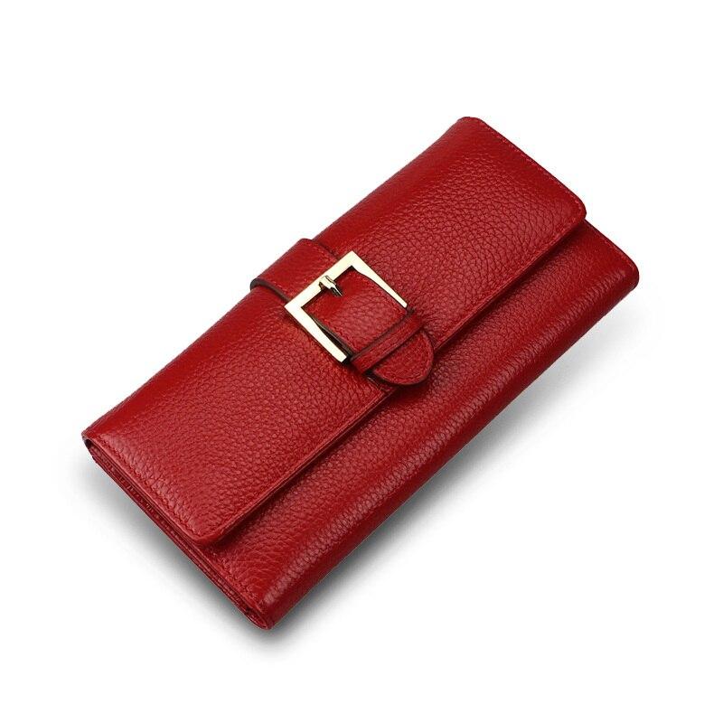 Portefeuille Tendance Femme Rouge