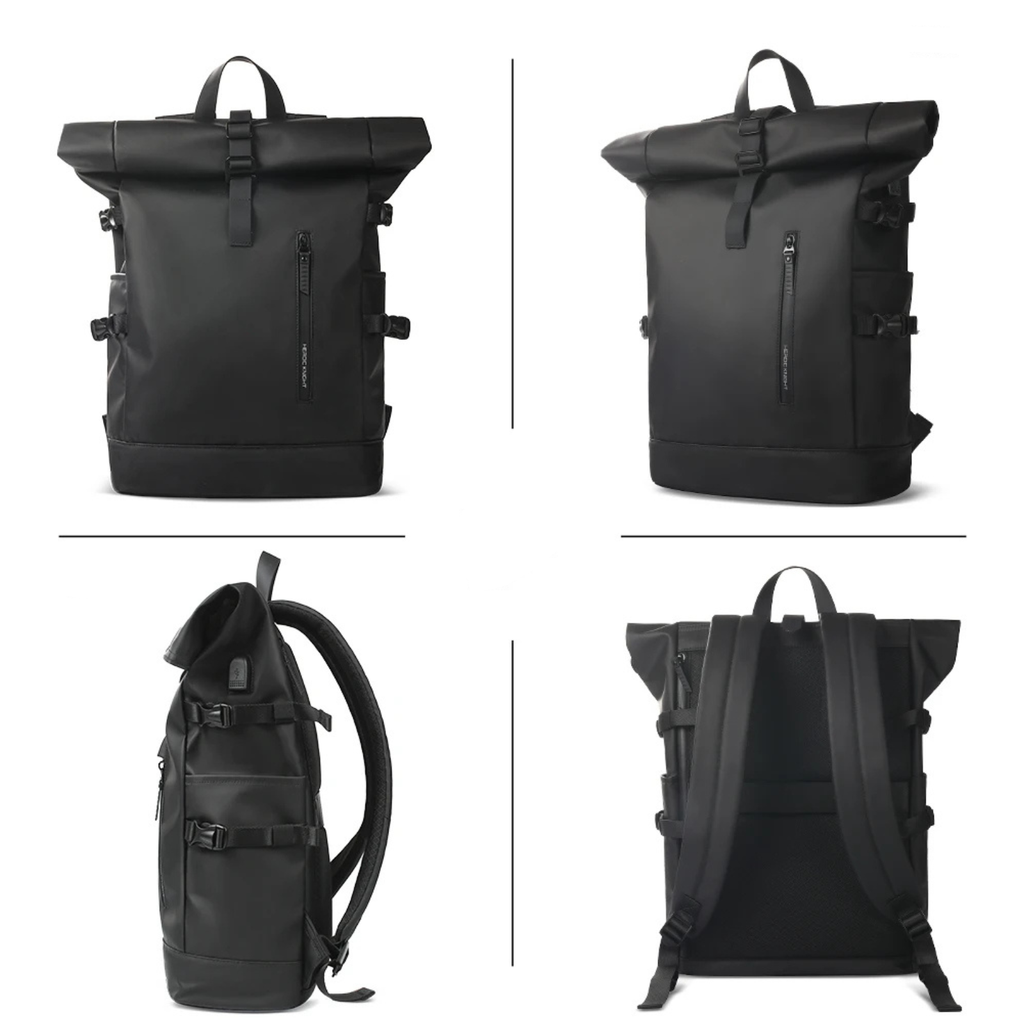 Sac à Dos Étanche Roll-Top 20L / 27L – Urbain & Voyage