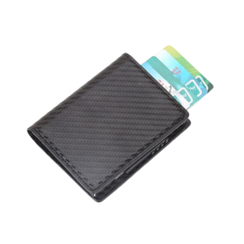 porte-carte de crédit design rfid en cuir synthétique