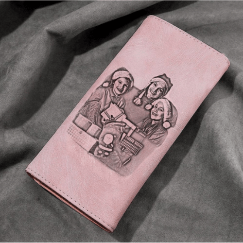 portefeuille femme personnalisable photo