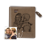 portefeuille personnalisé cuir