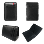 portefeuille personnalisé homme prénom noir