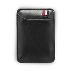 portefeuille personnalisé homme prénom noir