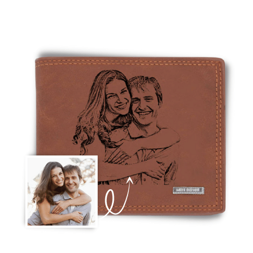 portefeuille personnalisé pour papa