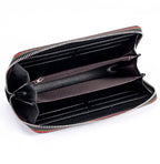 portefeuille à pochette zippe