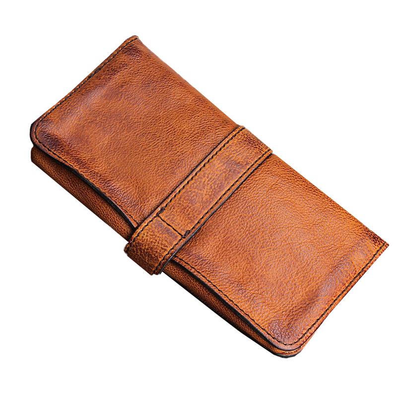 Portefeuille homme luxe petit prix Marron
