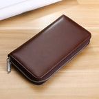 Portefeuille Protection Carte Bancaire marron