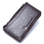 Grand Portefeuille de Voyage modele homme couleur cafe