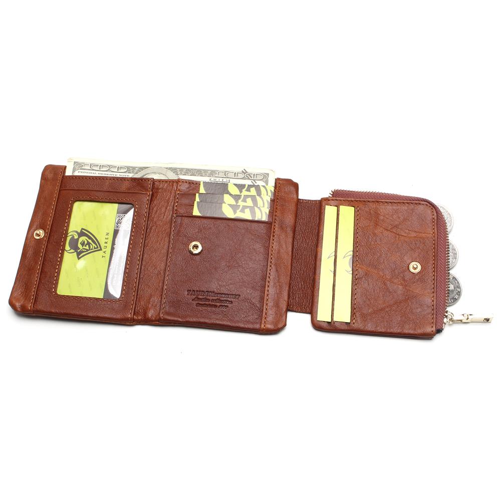 Portefeuille aviation marron