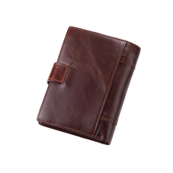 portefeuille pour homme en cuir arrière