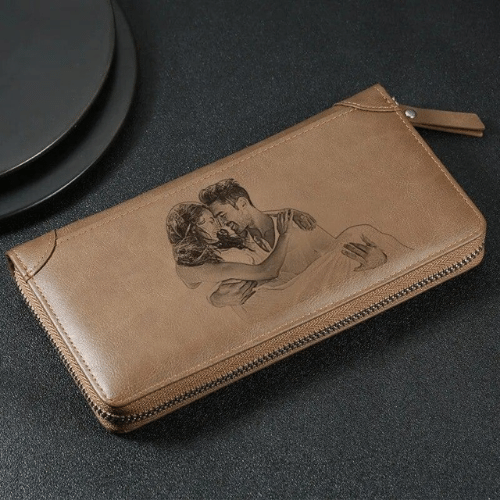 grand portefeuille homme personnalisable